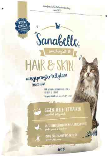 Сухой корм для кошек Sanabelle Hair&Skin 400г арт. 1175723