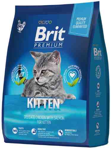 Сухой корм для котят Brit Premium с курицей 0.4кг арт. 1187657