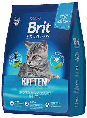 Сухой корм для котят Brit Premium с курицей 0.8кг арт. 1187665