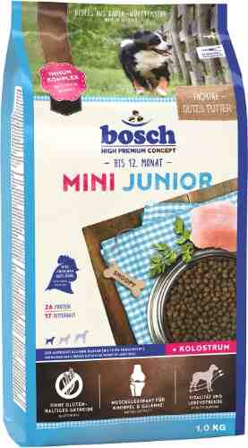 Сухой корм для щенков Bosch Mini Junior 1кг арт. 1175718