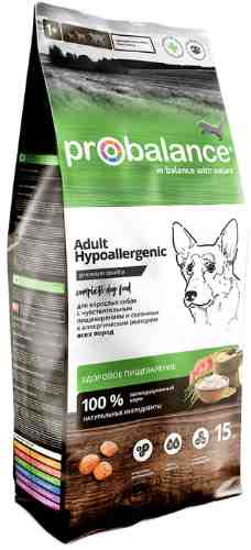 Сухой корм для собак Probalance Hypoallergenic 15кг арт. 1024779