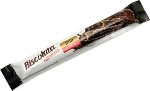 Трубочка вафельная Boscolata в темном шоколаде и орехом 27.5г арт. 1119910