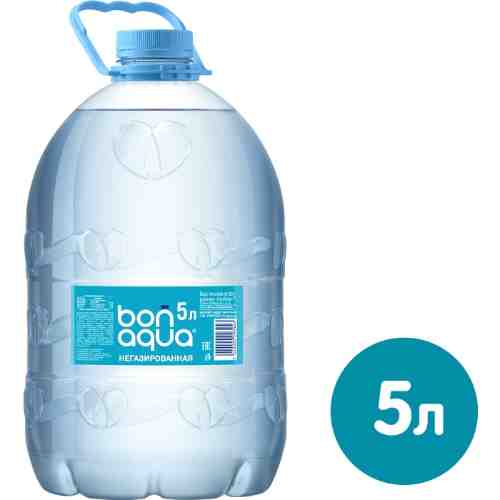 Вода Bonaqua питьевая негазированная 5л арт. 311520