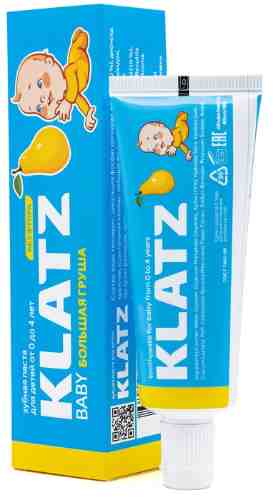 Зубная паста Klatz Baby Большая груша детская 40мл арт. 956758