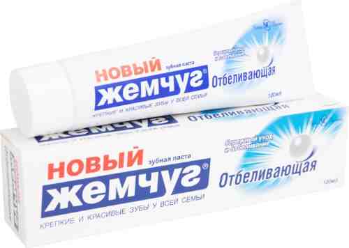 Зубная паста Новый Жемчуг отбеливающая 100мл арт. 1039970