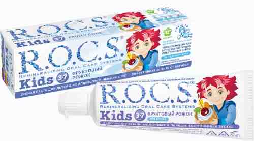 Зубная паста R.O.C.S. Фруктовый рожок для детей 3-7 лет 45г арт. 1214164