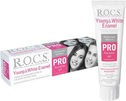 Зубная паста R.O.C.S. Pro Young & White Enamel 135г арт. 673299